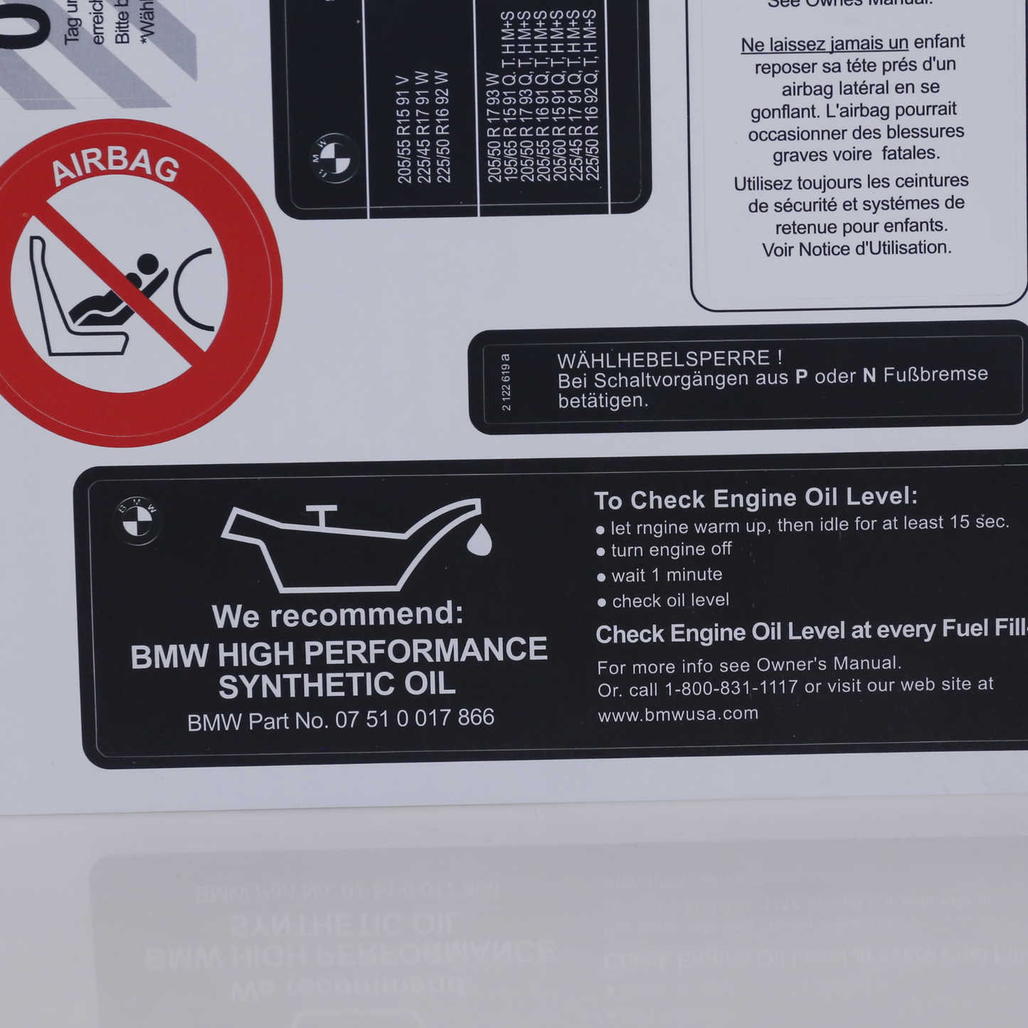 Stickers Decals Set Best Quality for BMW 5 Series E39