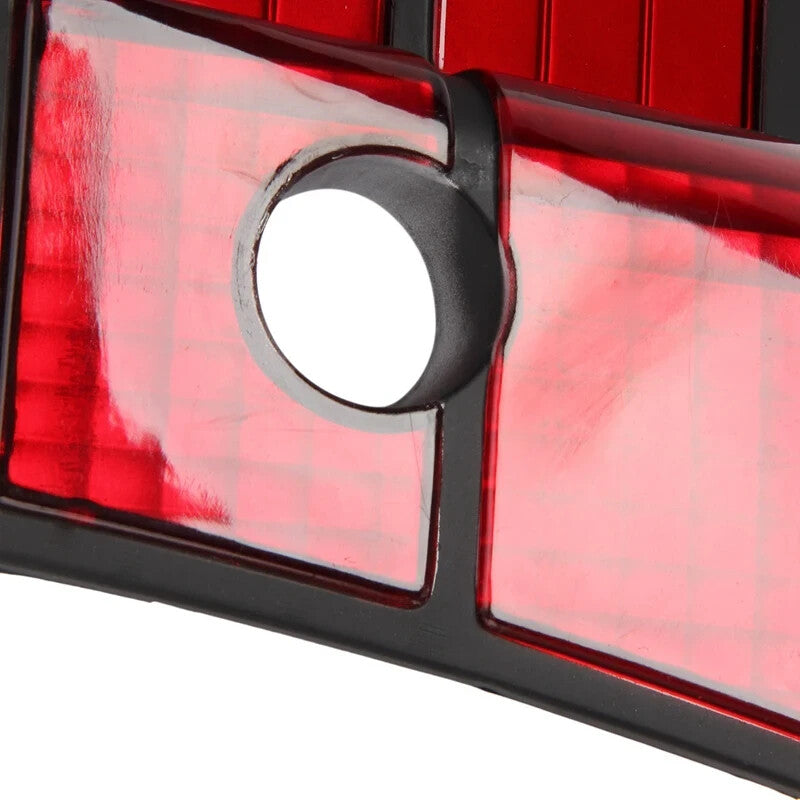 License Plate Filler Trunk Reflector for BMW E34 Euro 5 Series Red Tail Light
