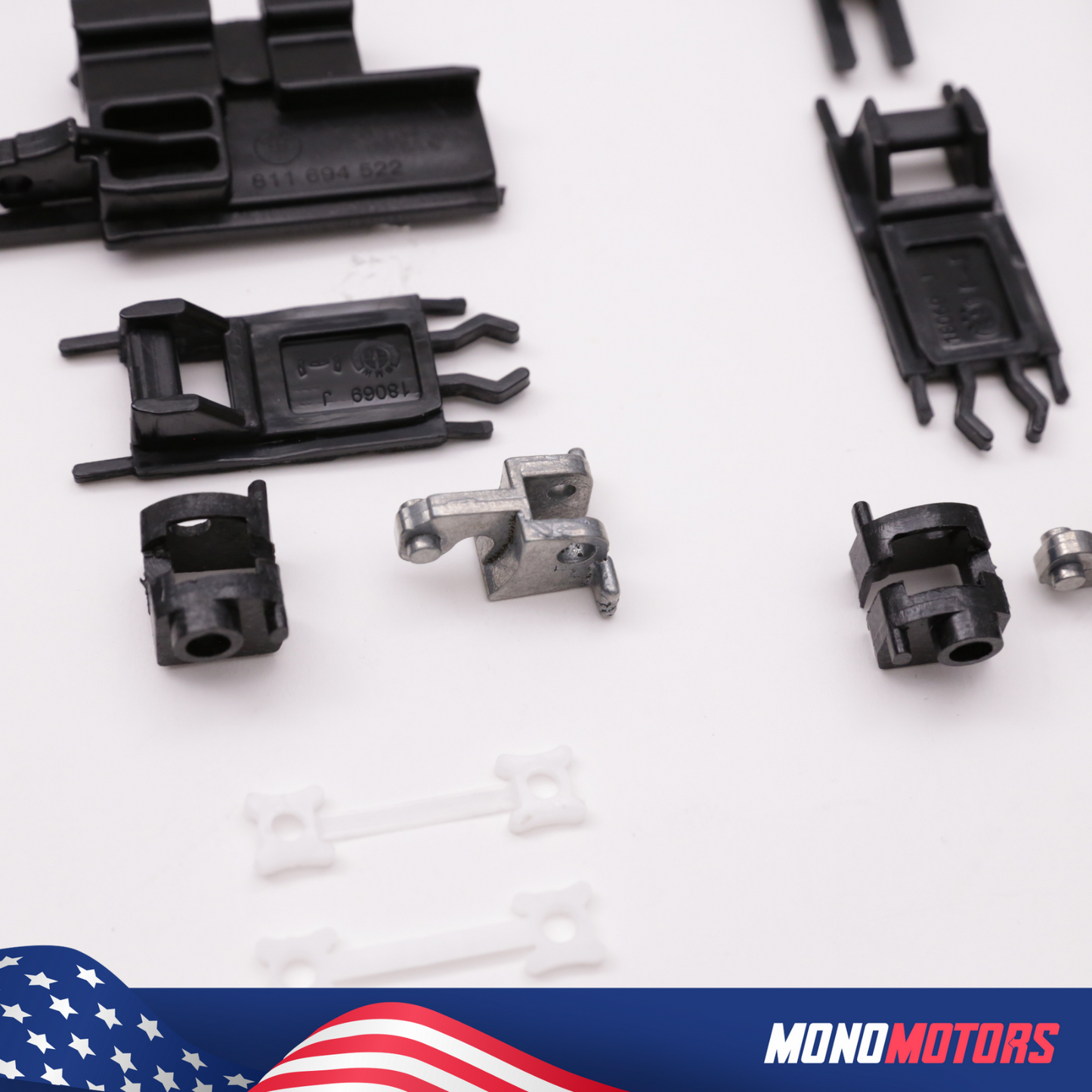 Sunroof Repair Kit for BMW X5 E53 Panoramic Sunroof Shade 32 Pcs