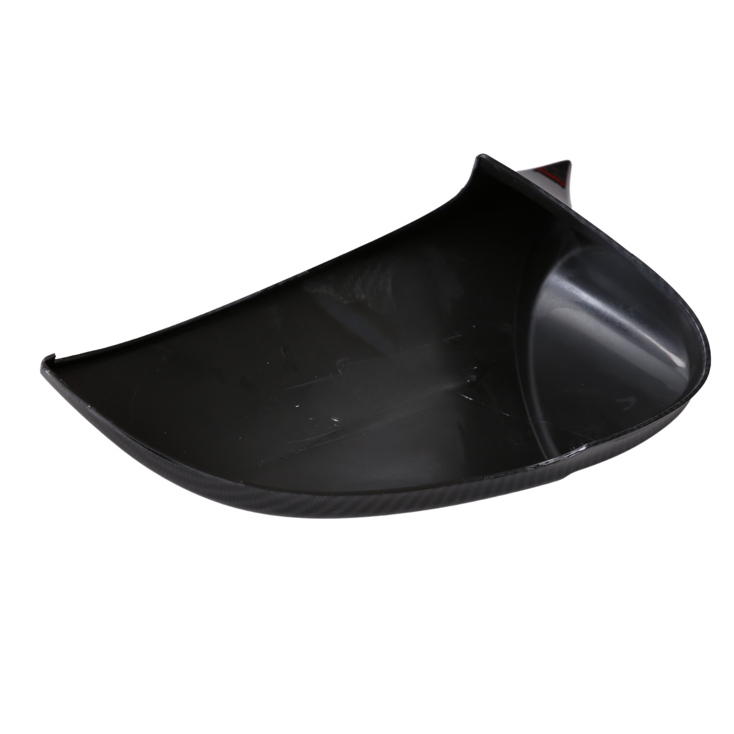 2x Carbon Black Side Mirror Covers Cap for VW Golf 8 Mk8 2020-24 R-line GTI