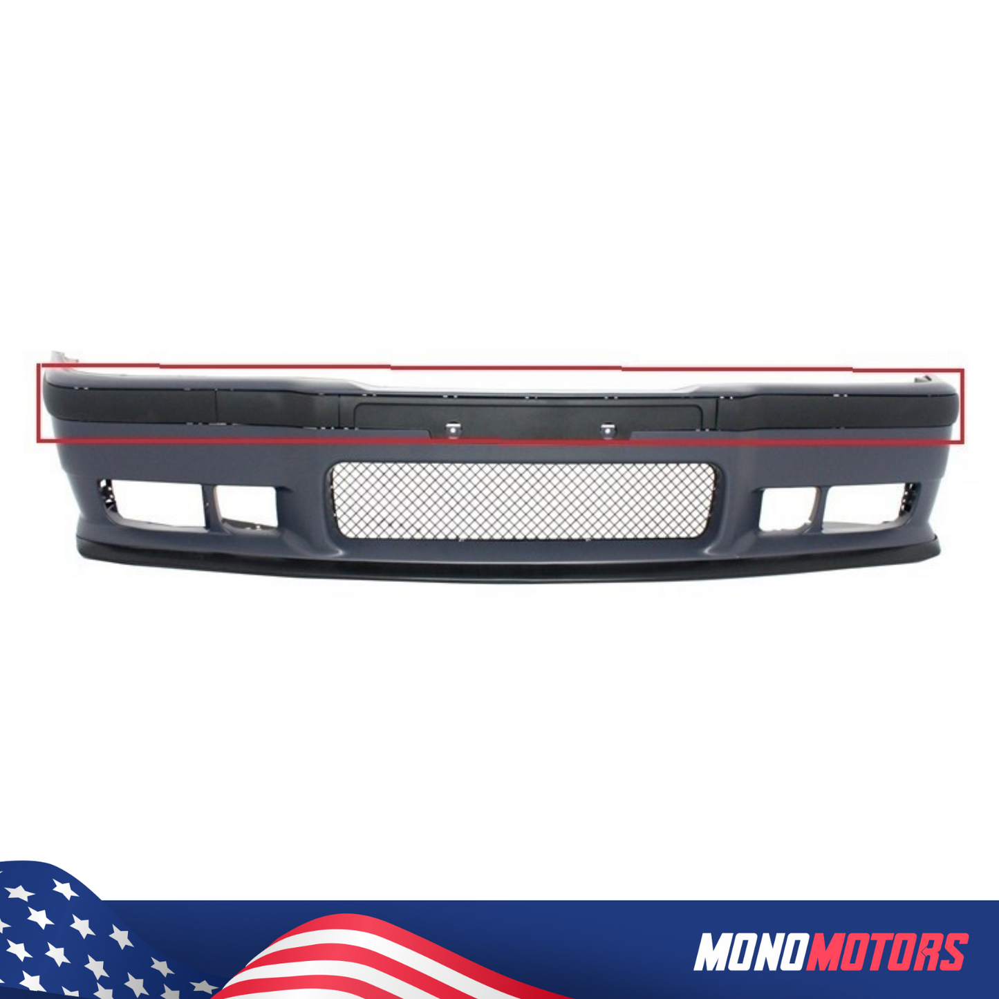 BMW E36 3 Series Front M3 Bumper Trim Full Set Moulding Strip