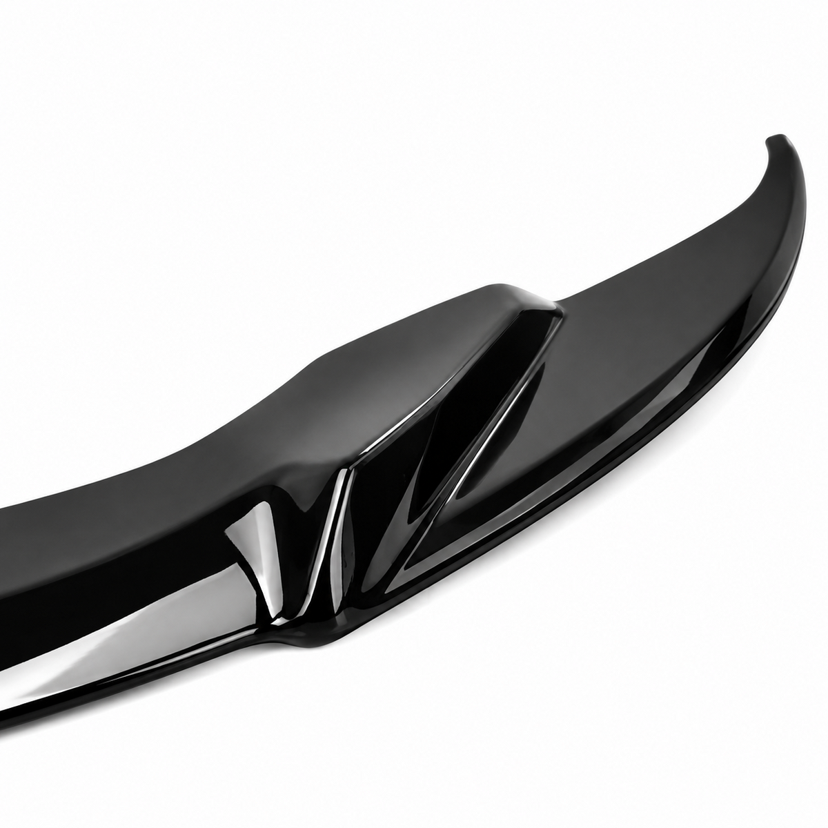 Front Bumper Lip Spoiler for BMW E92 M3 M Sport Bumper Gloss Black 2006-2013