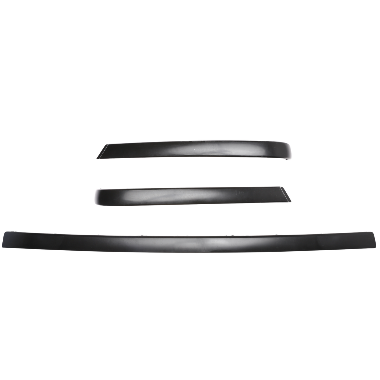 Rear Bumper Mouldings Set Fits BMW 5 Series E34 1987-1996 3pcs Left Right Center