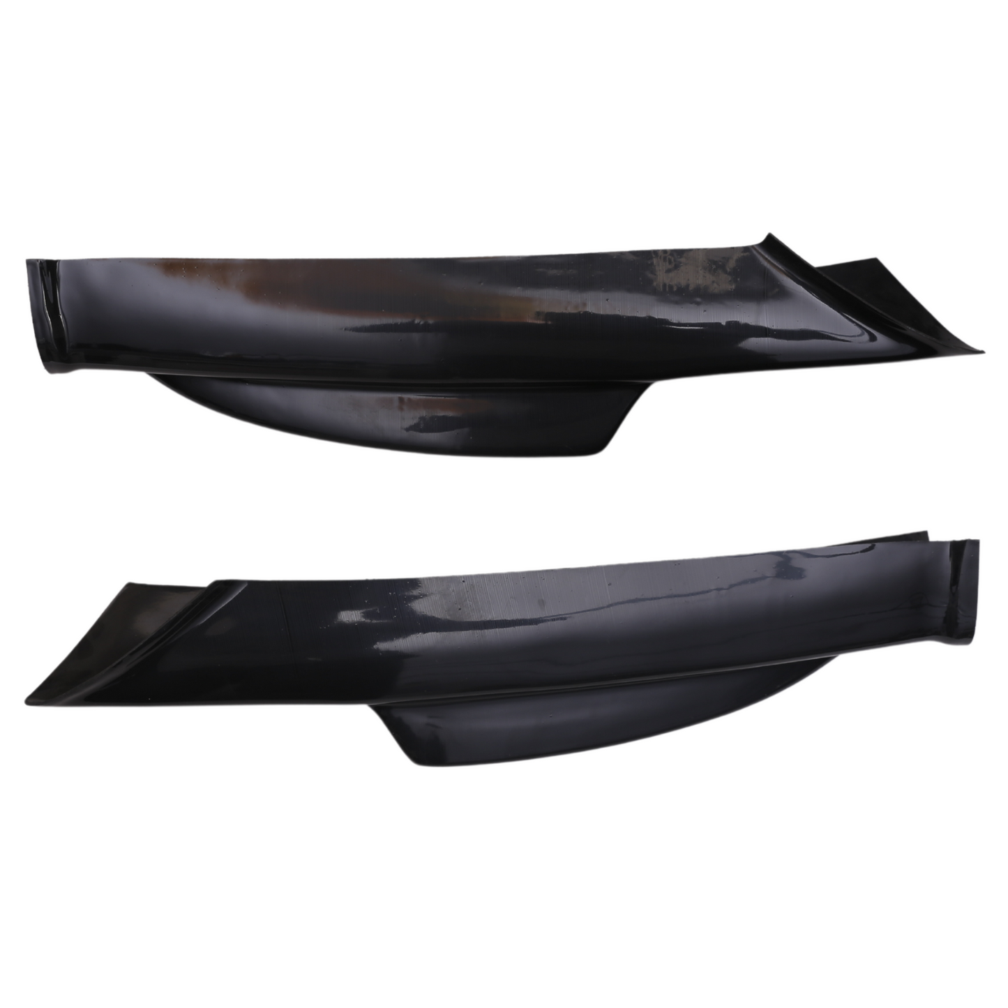 2 Side Lower Spoiler for BMW E90 3 Series M-tech Bumper Spoiler Lip Splitter Kit