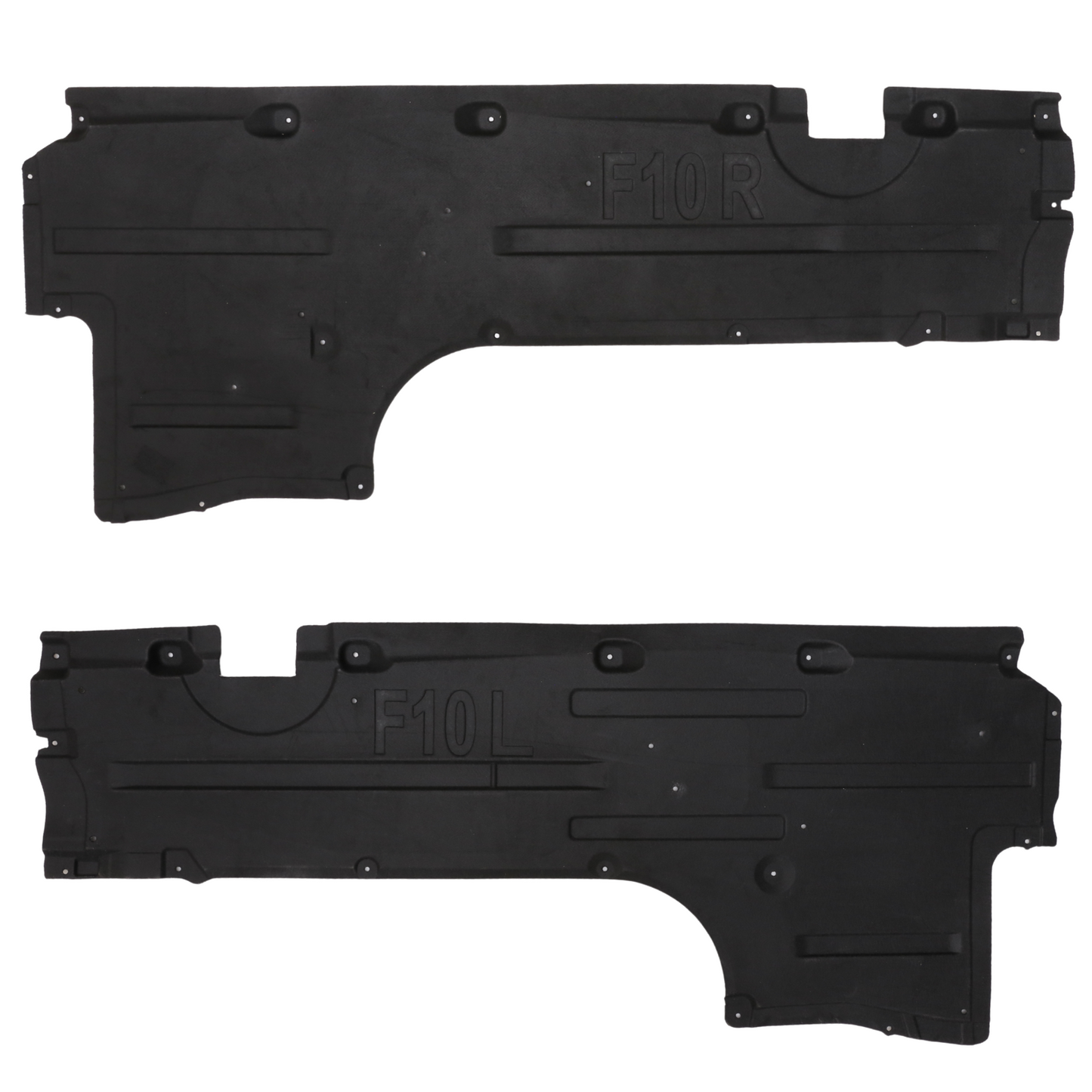 BMW 5 F10 Underbody Cover Heat Shield Izolator Set L+r Panelling