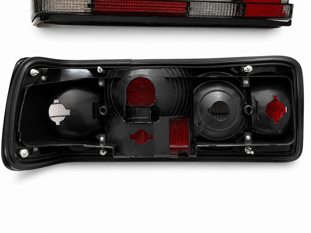Smoke Rear Tail Light Set for Mercedes Benz W126 1979-1991 Left Right
