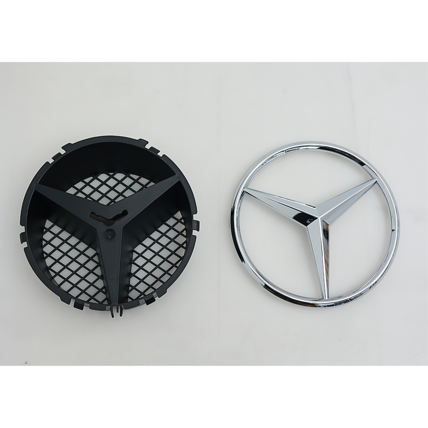 Sport Front Grille for Mercedes W204 C-CLASS 2007-2014 Chrome