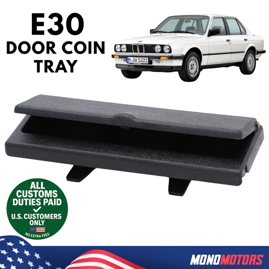 Door Coin Tray for BMW E30 Interior Storage Pocket OEM 51418110033