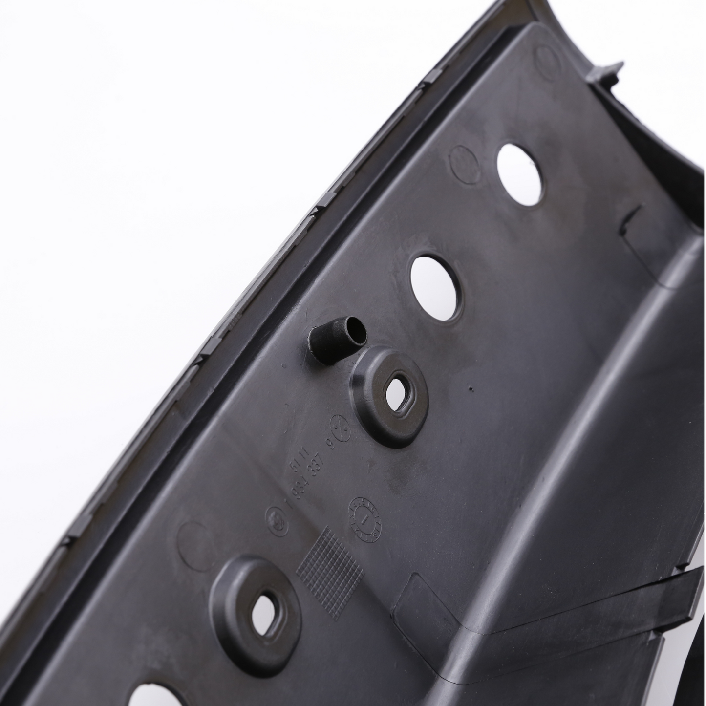 Front Bumper License Plate Holder Grille for BMW E34 5SERIES 1988-94 Sedan Wagon
