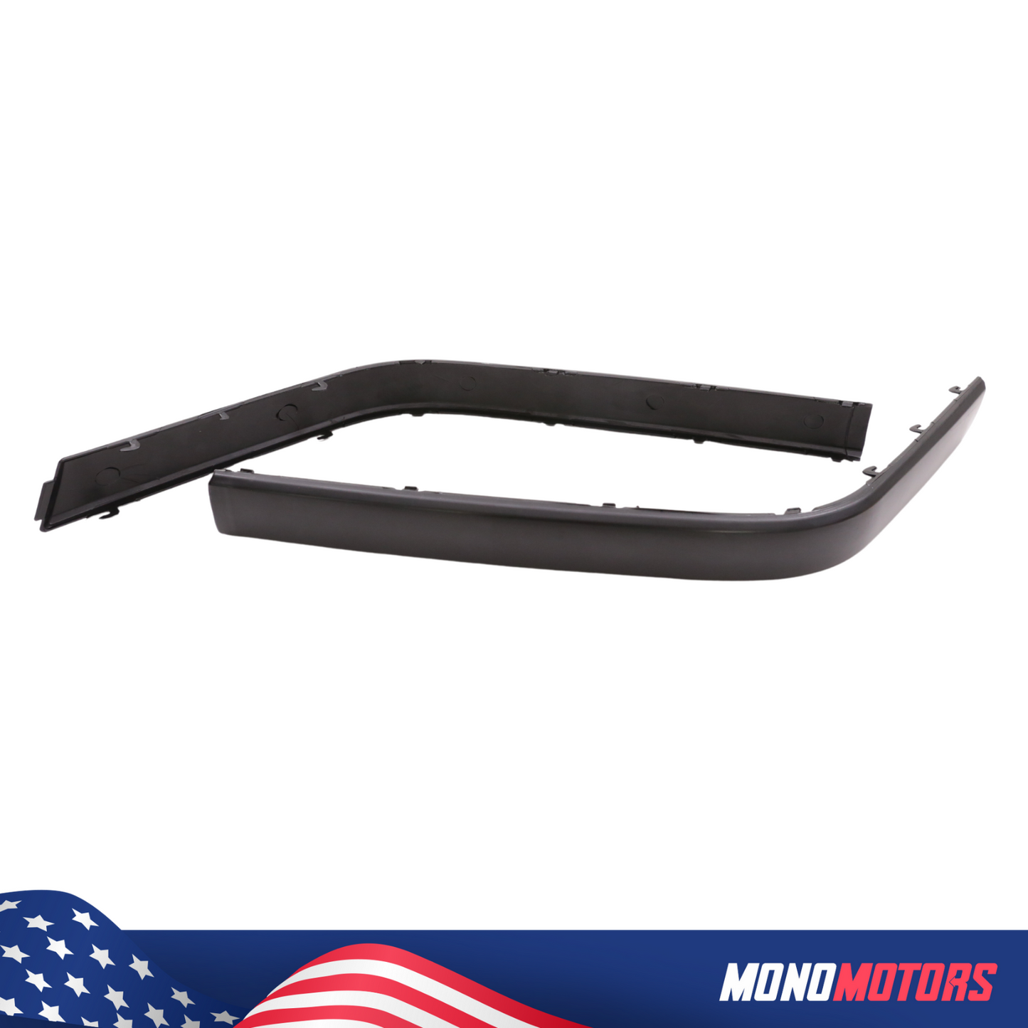Front Bumper Molding Strip Trim Set for BMW E34 1988-94