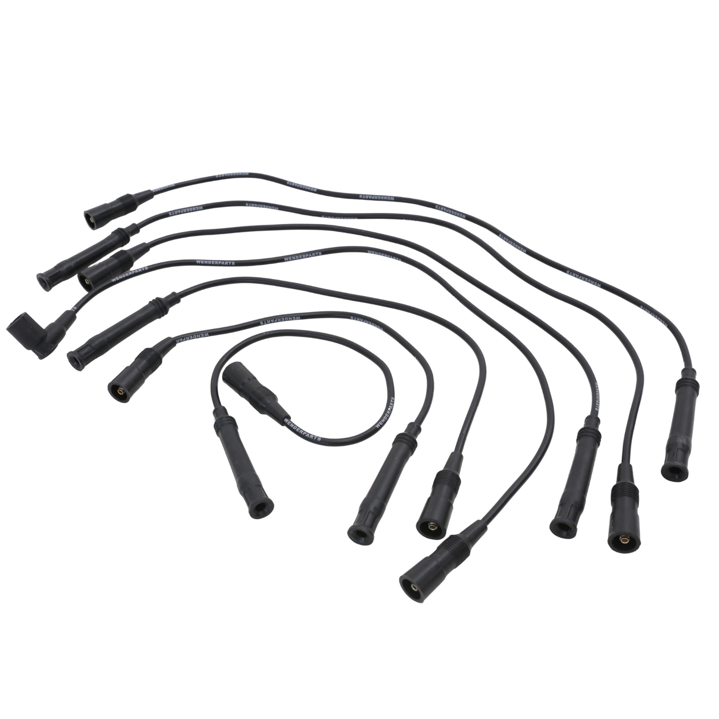 Ignition Spark Plug Wire Cable Set for BMW E34 M20 Engine OEM 12121720530