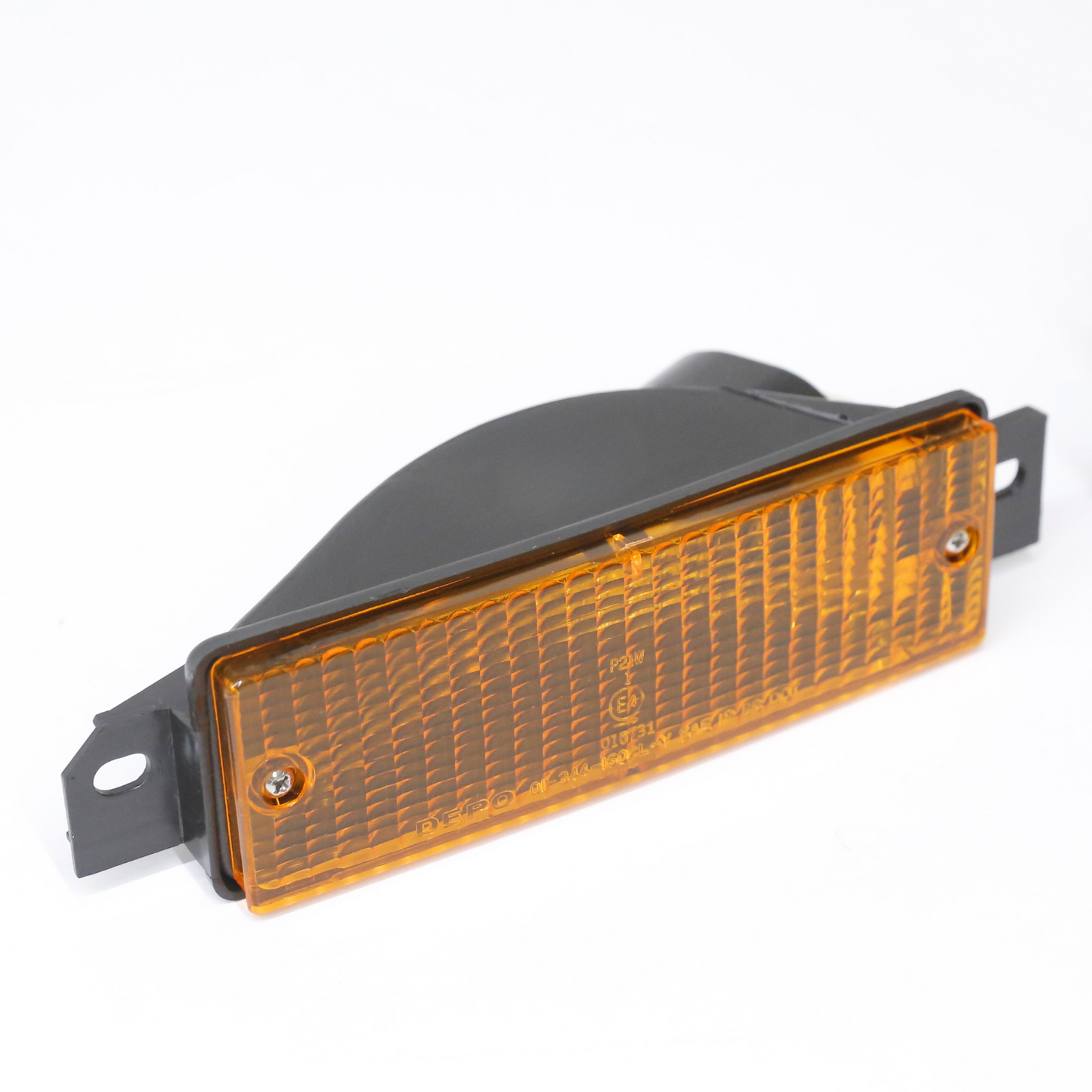 Front Bumper Indicator Turn Lights Amber Right & Left Set for BMW E30 1988–1991