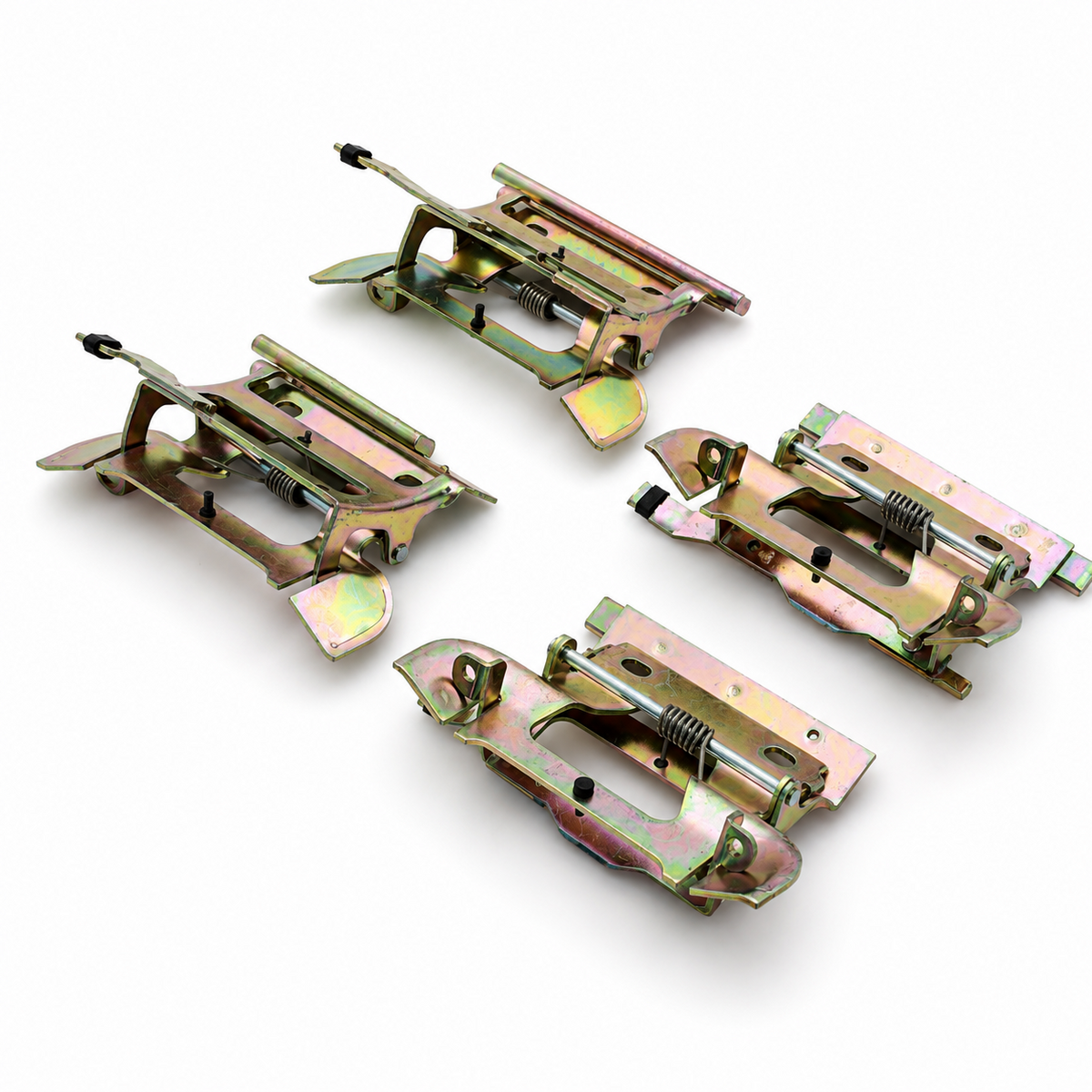 Outer Door Handle Mechanism Set for BMW E30 Front Rear 4 Pcs