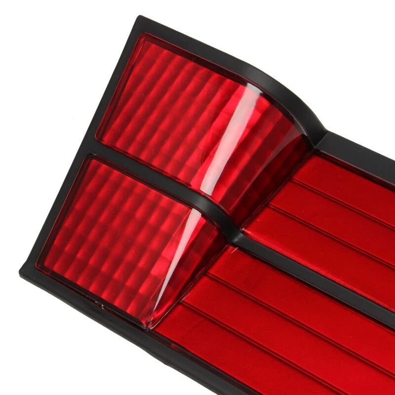 License Plate Filler Trunk Reflector for BMW E34 Euro 5 Series Red Tail Light