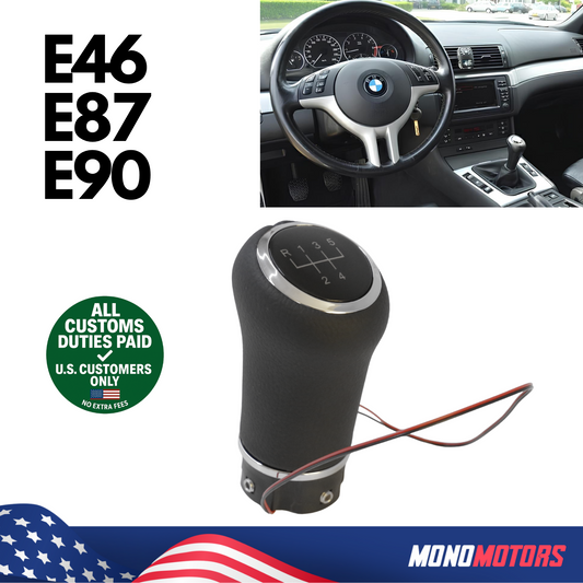 Manuel Gear Shift Knob 5 Speed with LED for BMW E46 E87 E90 25111434495