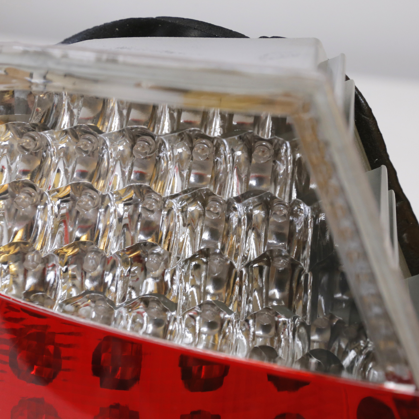 Red Clear Full LED Tail Lights Pair for BMW E46 Facelift Coupe 2001-2005