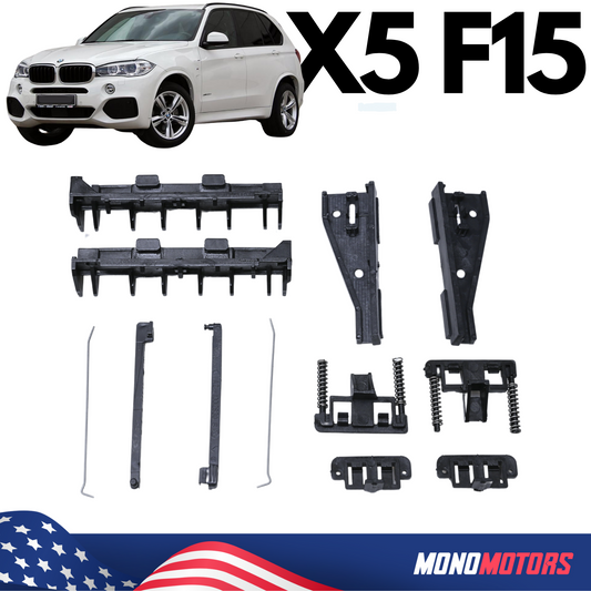 BMW X5 F15 Panoramic Rear Sunroof Repair Kit with Slide Rails