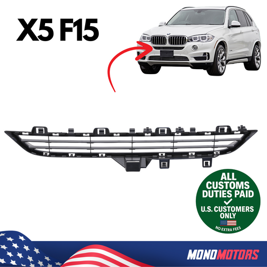 Front Bumper Grille for BMW X5 F15 2013-2018 OEM 51117294476