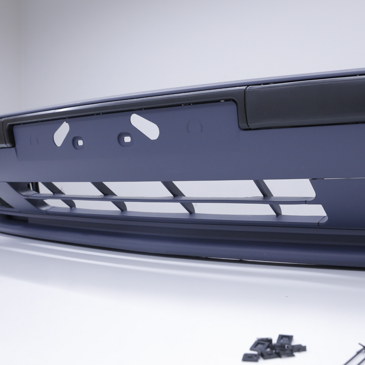 Front Bumper for BMW E34 M Style with Center Side Trims Clips Brackets