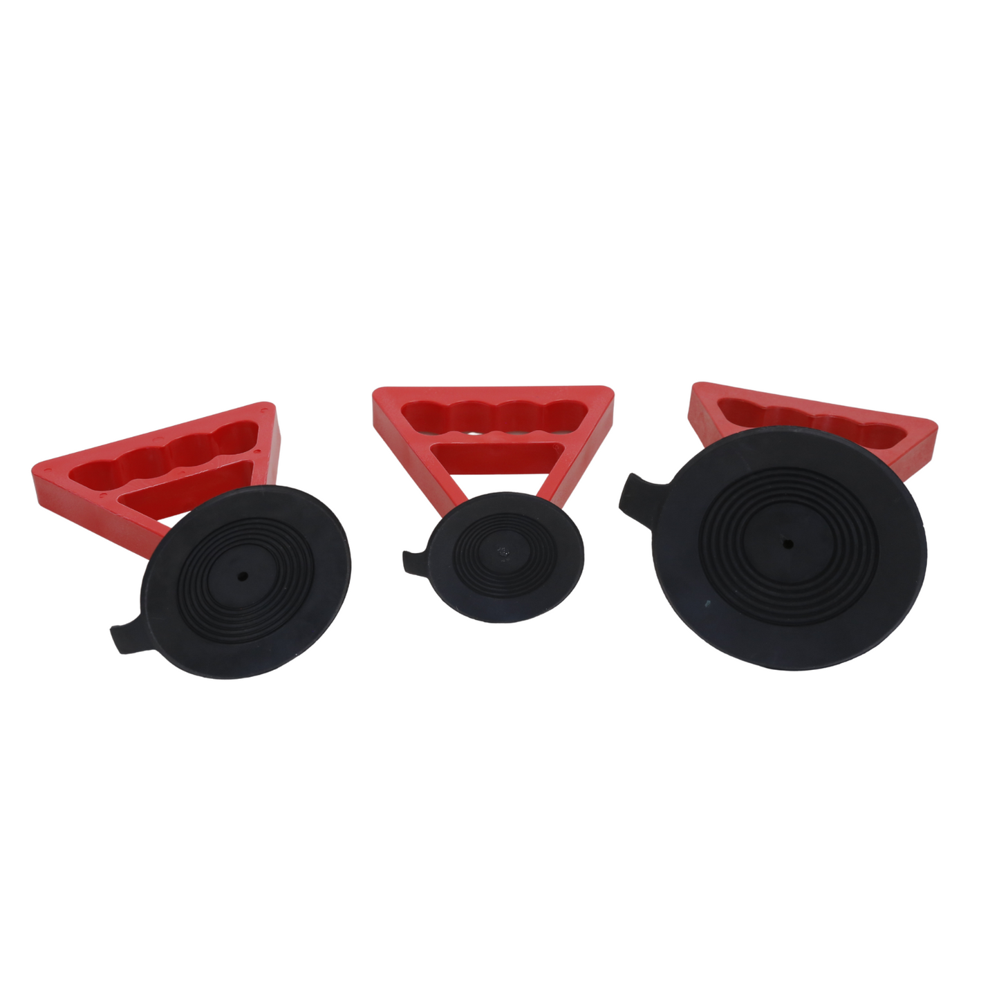 Car Body Manual Dent Puller Kit 3pcs Suction Cups with Handle