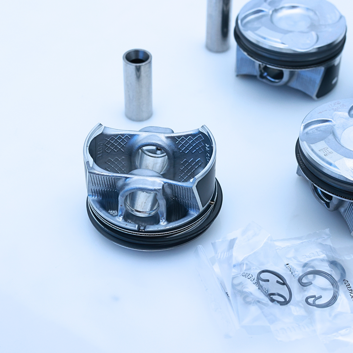 Piston Ring Set for BMW N13 F30 77.50mm +0.50 Mahle 4pcs