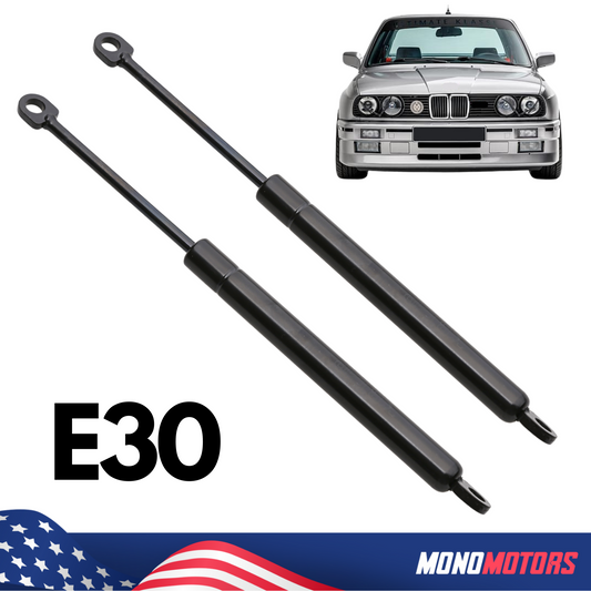 BMW E30 3 Series 2x Hood Lift Support Hood Lift Hood Strut Support 2pcs