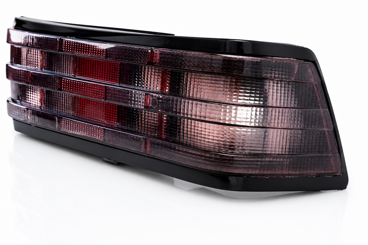 Smoked Rear Tail Light Set for Mercedes W201 190e 190d 1983-1993 Left Right