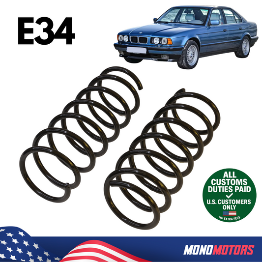 Coil Spring 2x Front for BMW E34 1987-1996 OEM 31331135462