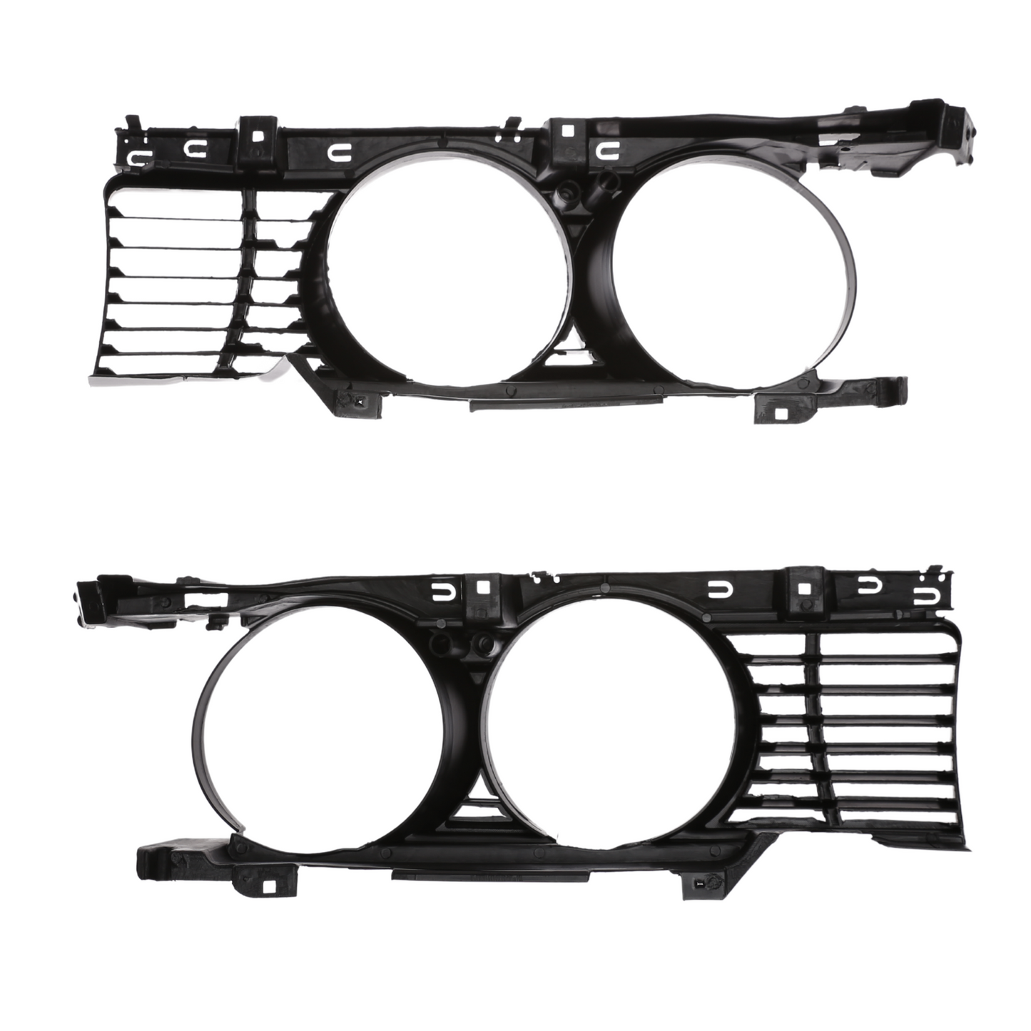 Headlight Grille for BMW E34 525i 530i 540i 1987-1992 Front Bumper Pair Grilles