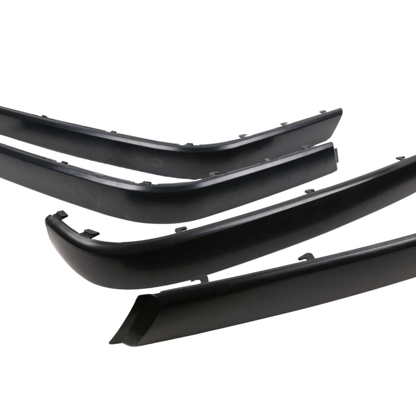 Bumper Trim Set for BMW E34 5-SERIES Front and Rear Moulding L+r 1988-96 4pcs