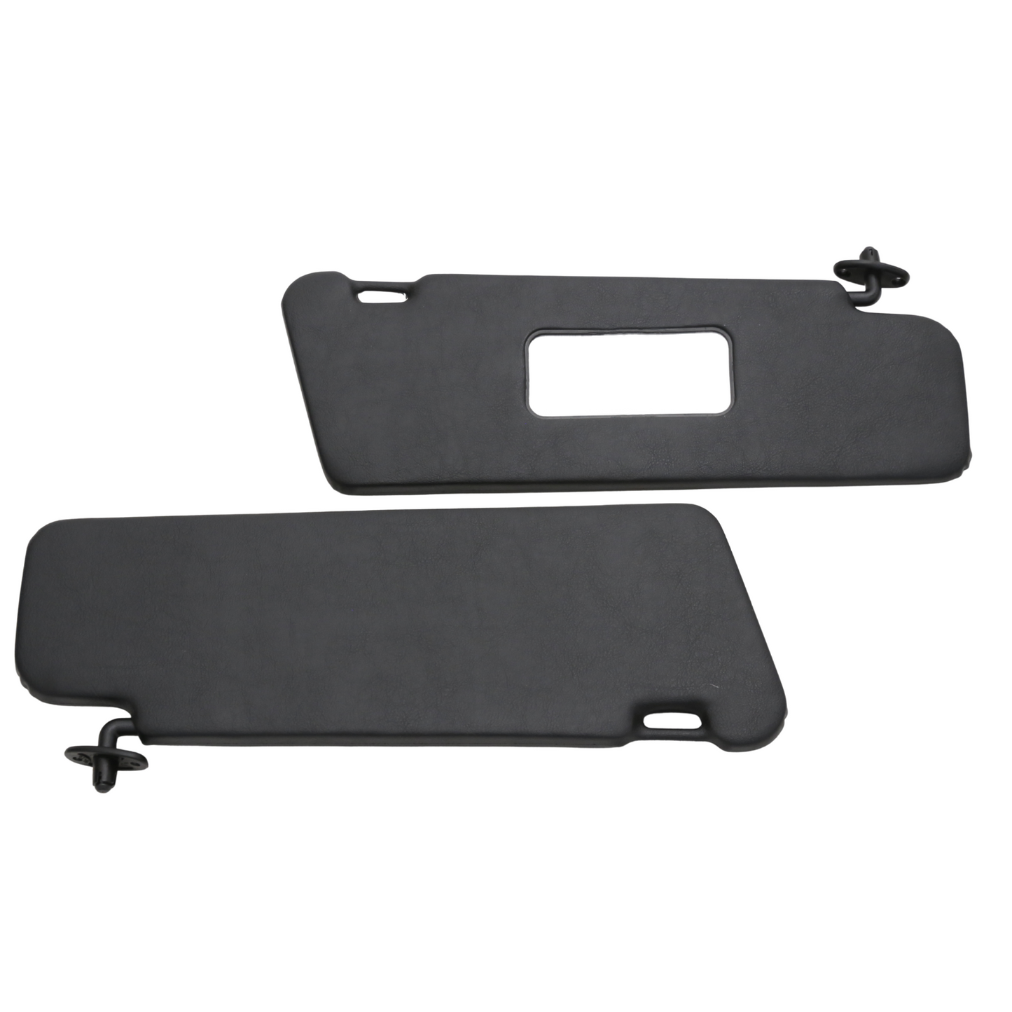Sun Visor Set Mercedes W124 Black Left Right Interior Shade