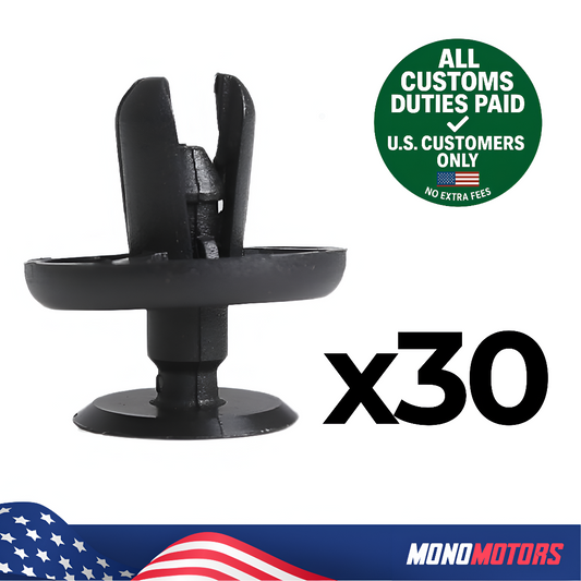 Wheel Arch Inner Liner and Engine Undertray Retainer Clips Toyota Peugeot 6822N2