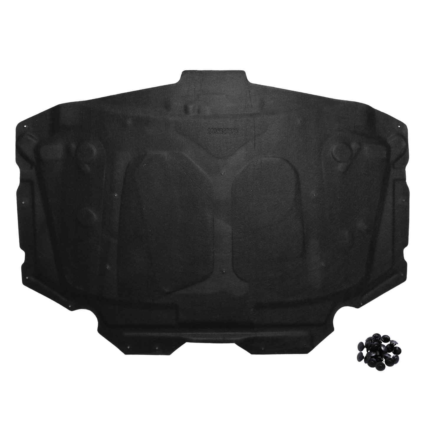 Mercedes S Class W220 1998-2005 Hood - Bonnet Insulation Mat /Mounting Clips