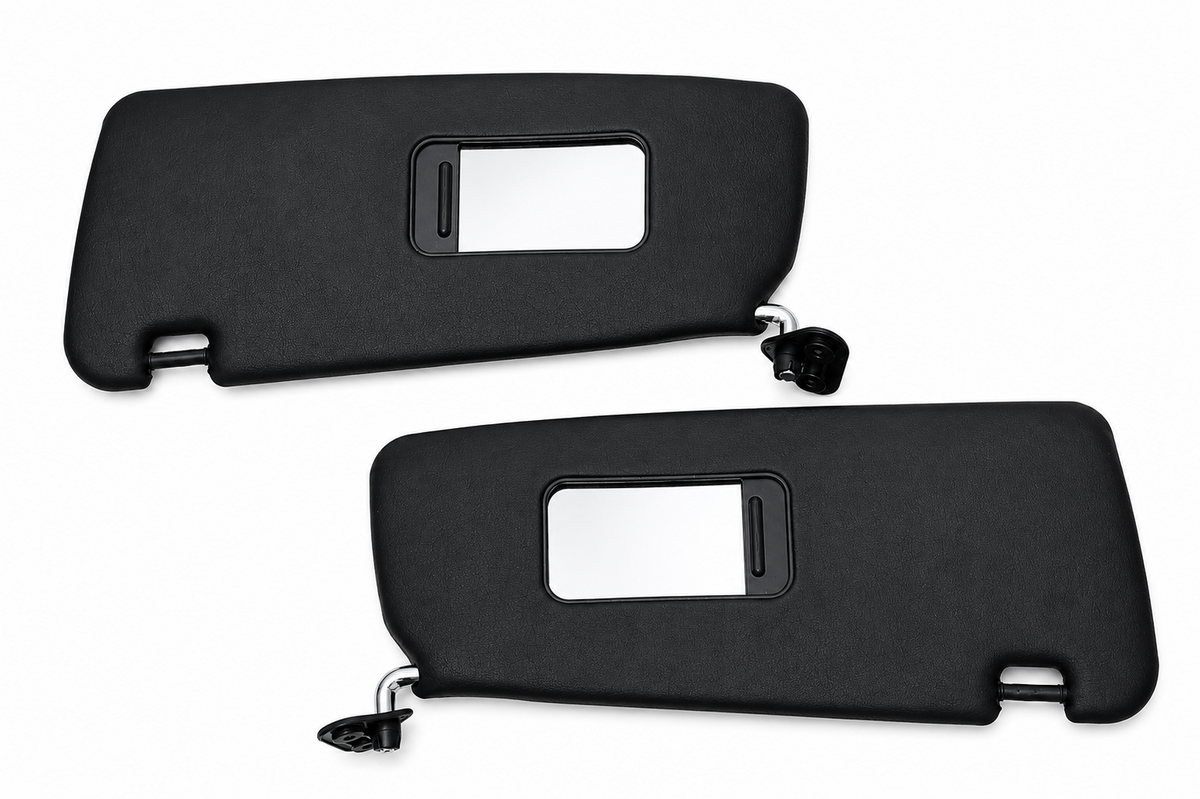 Sun Visor Set for BMW E36 1991-1999 Black Non Electric Left Right