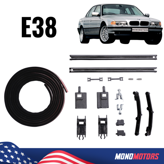 Sunroof Parts for BMW 7 Series E38 740i 740il 750il 1994-2001 Repair Kit W/seal