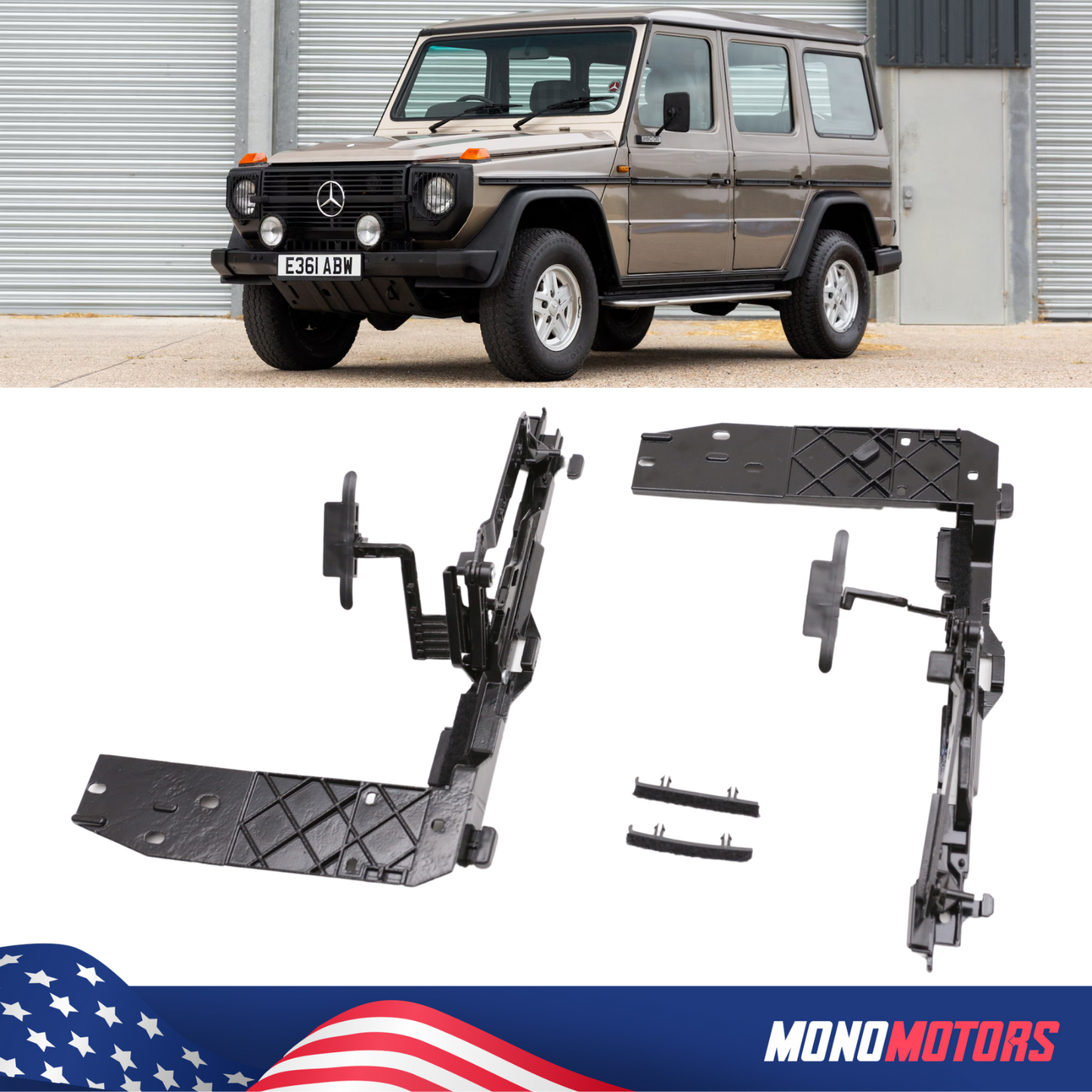 Sunroof Repair Kit for Mercedes G-class W461-W463 Hub Angle