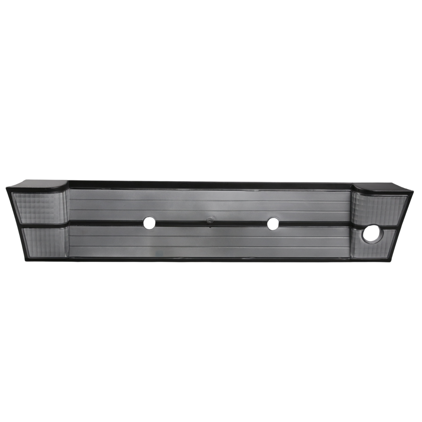 License Plate Filler Trunk Reflector for BMW E34 Euro 5 Series Gray Tail Light