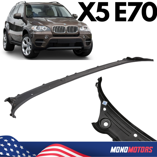 Windshield Wiper Vent Cowl for BMW X5 E70 2007-2013 Screen Cover Grille Panel