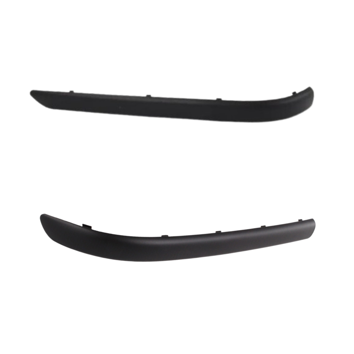 BMW 3 E46 Sedan 1998 - 2001 Rear Upper Bumper Molding Trim Pair L+r Textured