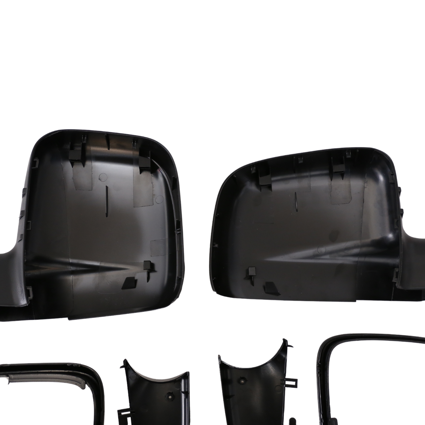 Pair Side Mirror Covers Cap for VW Transporter 5 / Caddy 2005-2010 (Set 6pcs)