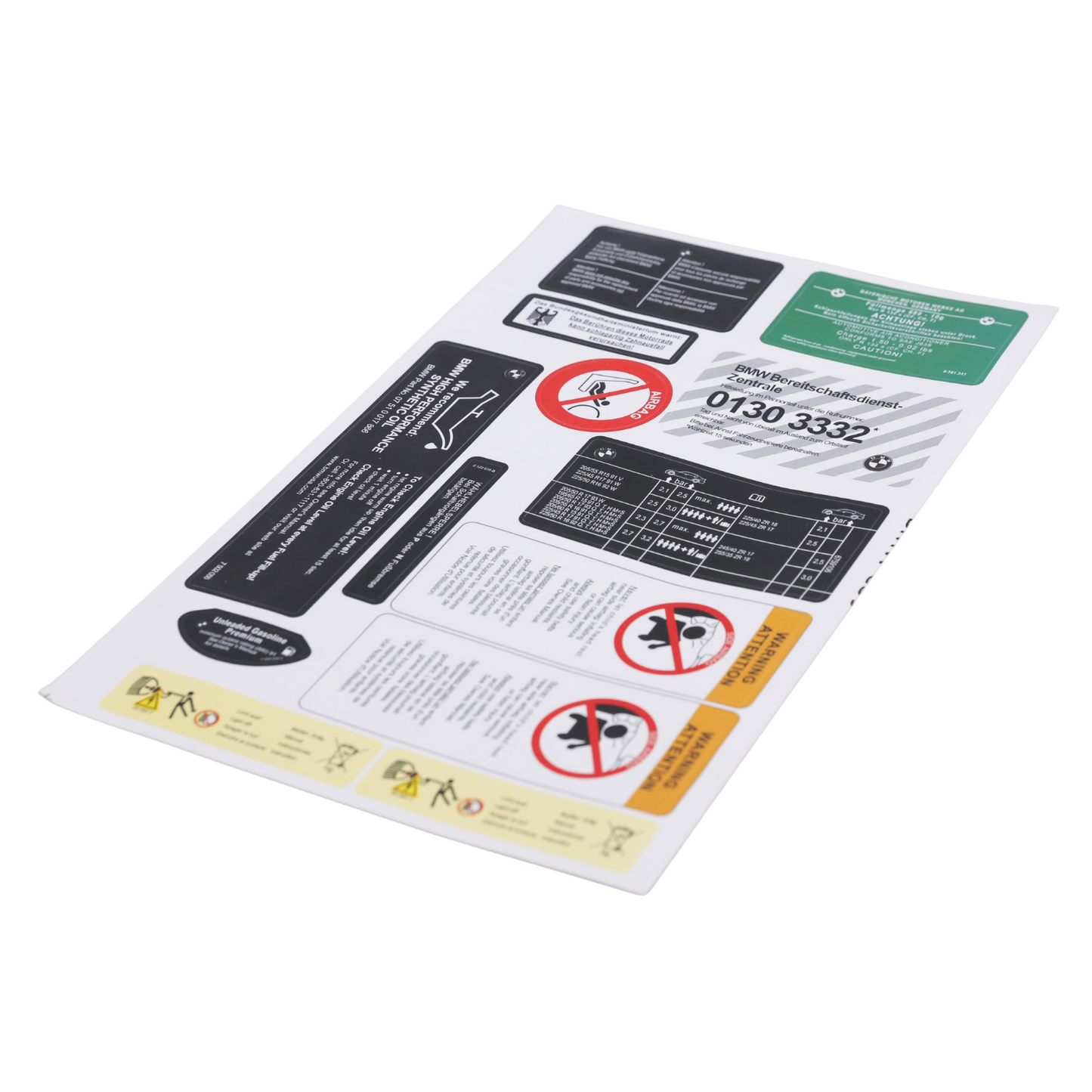 Stickers Decals Set Best Quality for BMW 5 Series E39