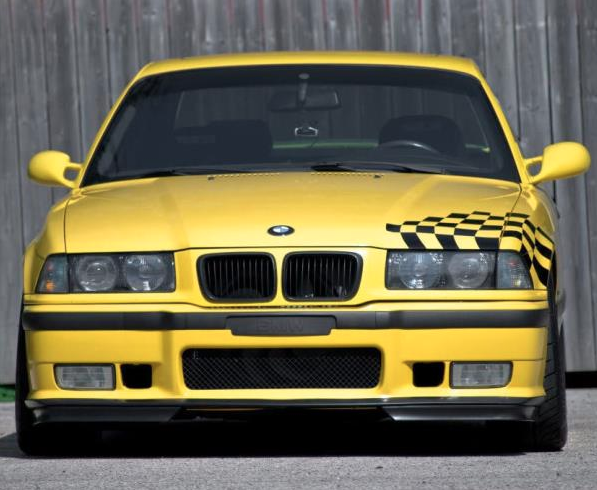 2 Side Splitters for BMW E36 M3 Bumper Front Spoiler Flap