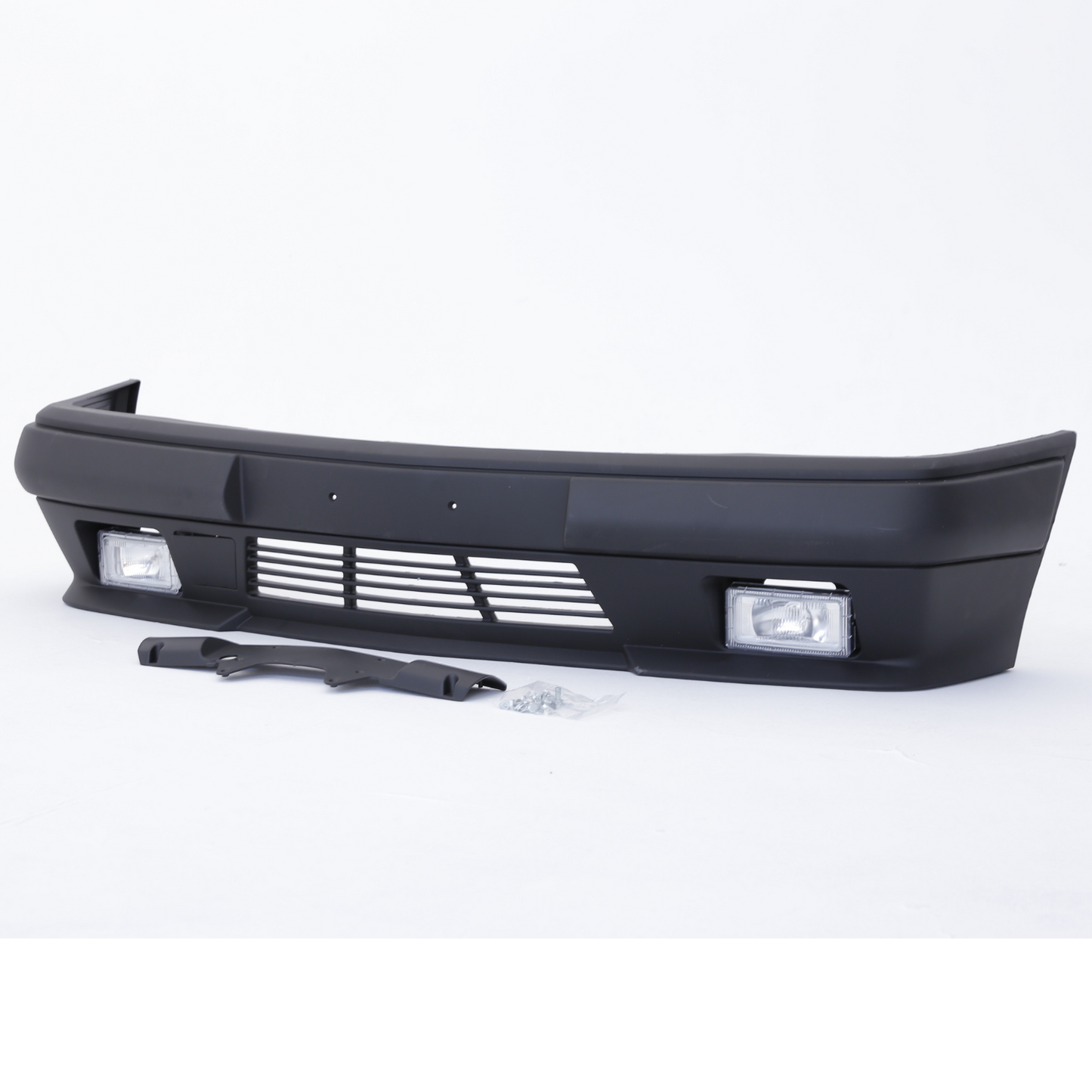 Front Bumper for Mercedes AMG W124 Gen1 1985-1996 with Fog Lights and Strip