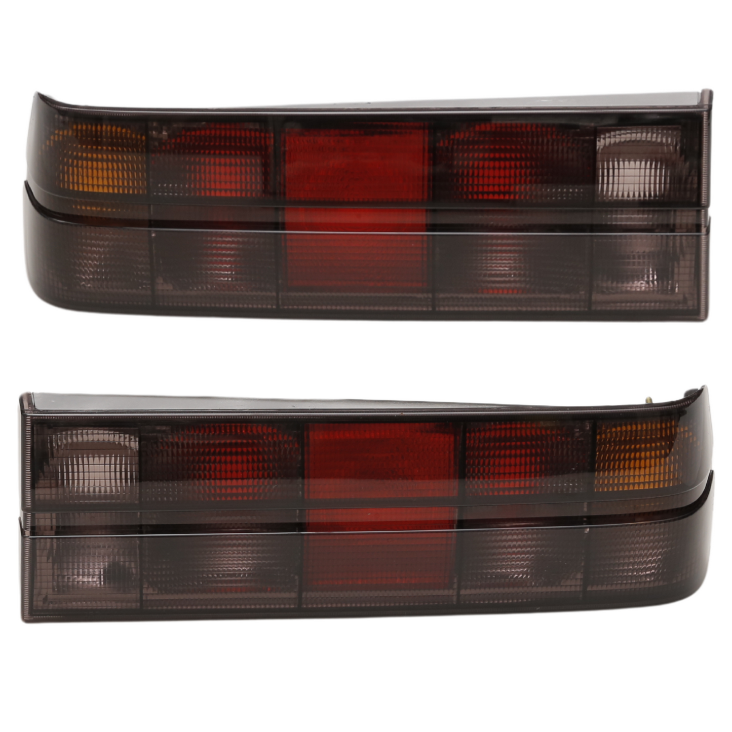 BMW E30 Smoked Tail Lights Early MHW Style Rear Lamps 1983–1988 Pair Set