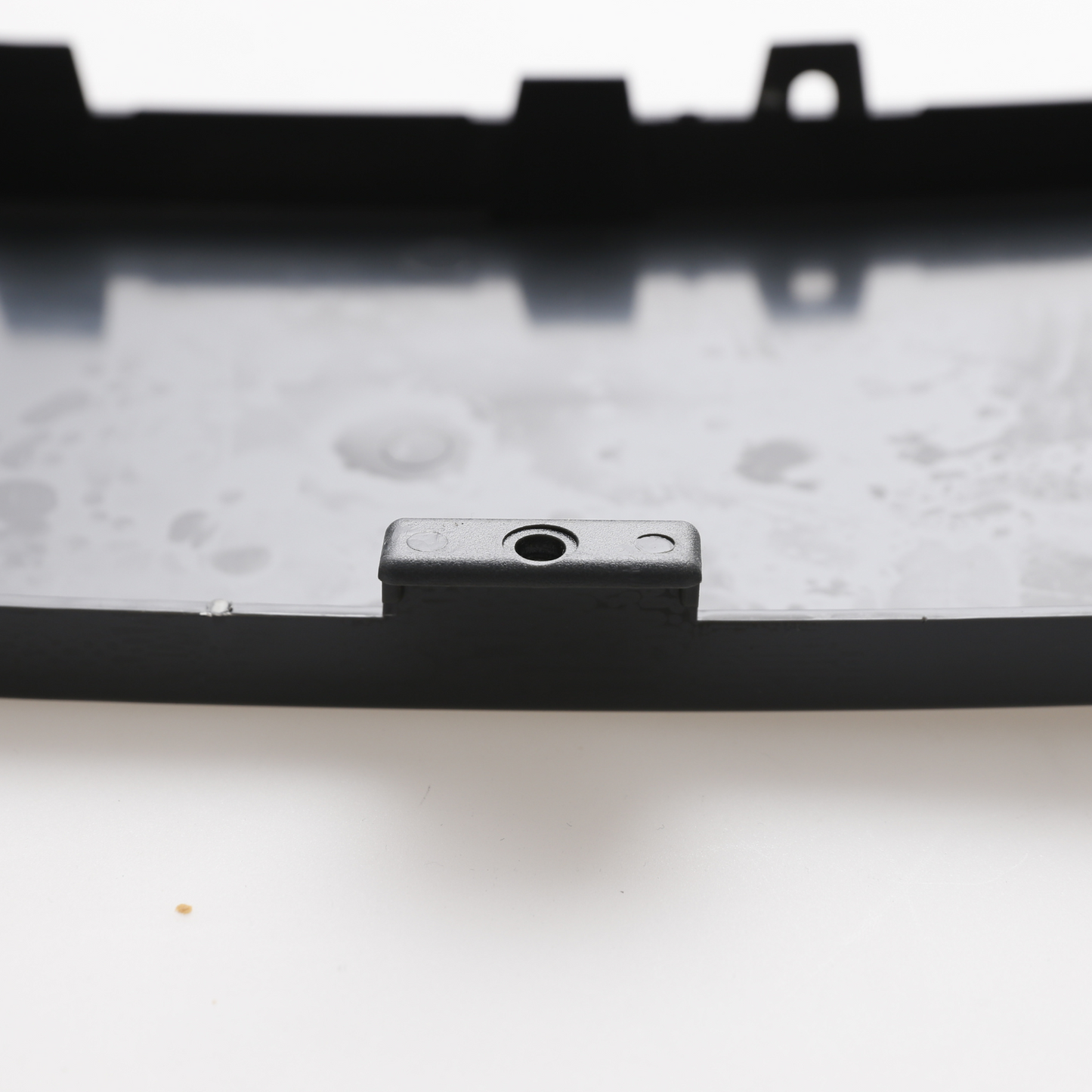 Audi A3 8p Front Bumper Number Plate Backing Gray Color 8P4807285G