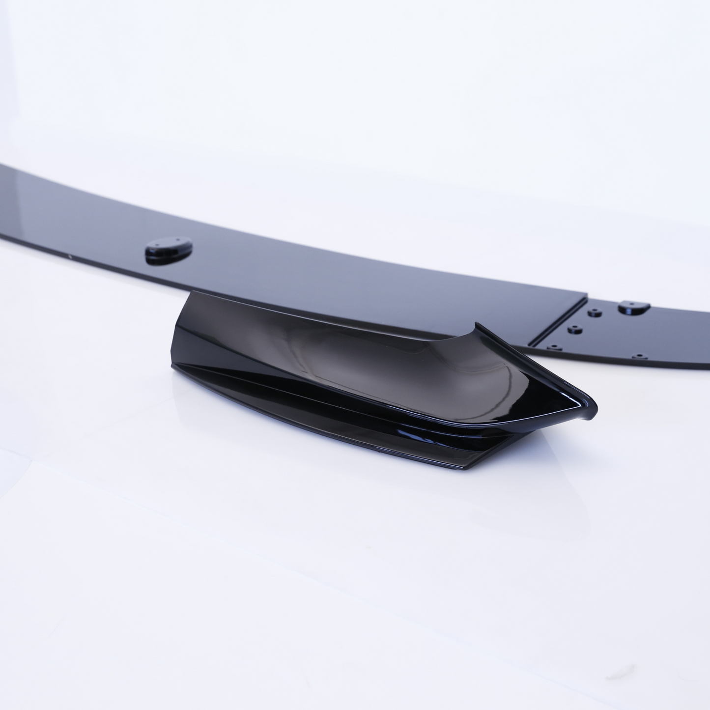 BMW F10 + Lci Front Lower Bumper Spoiler 3pcs M-performance Piano-black