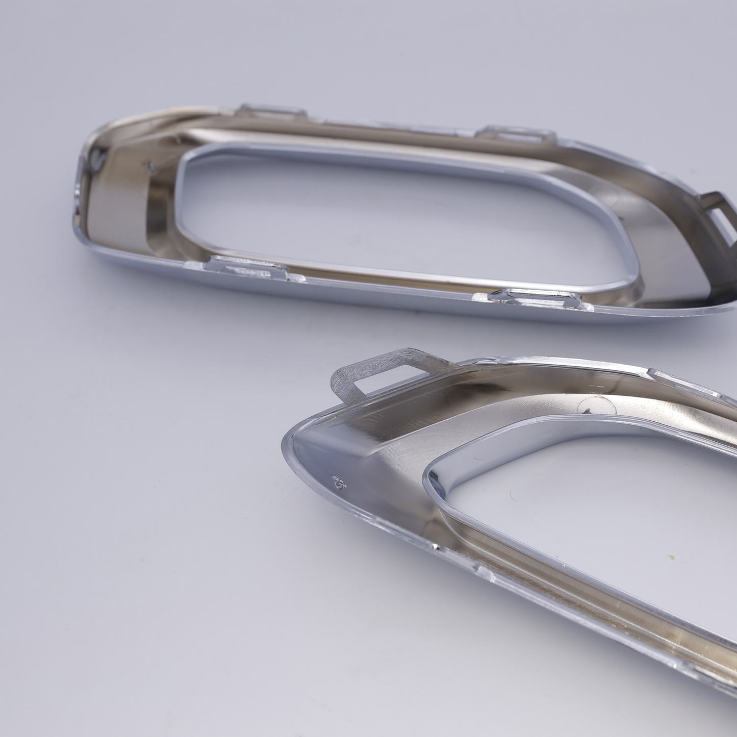 Exhaust Chrome Trim Tip Cover for Mercedes Glc X253 AMG Rear Bumper Left Right