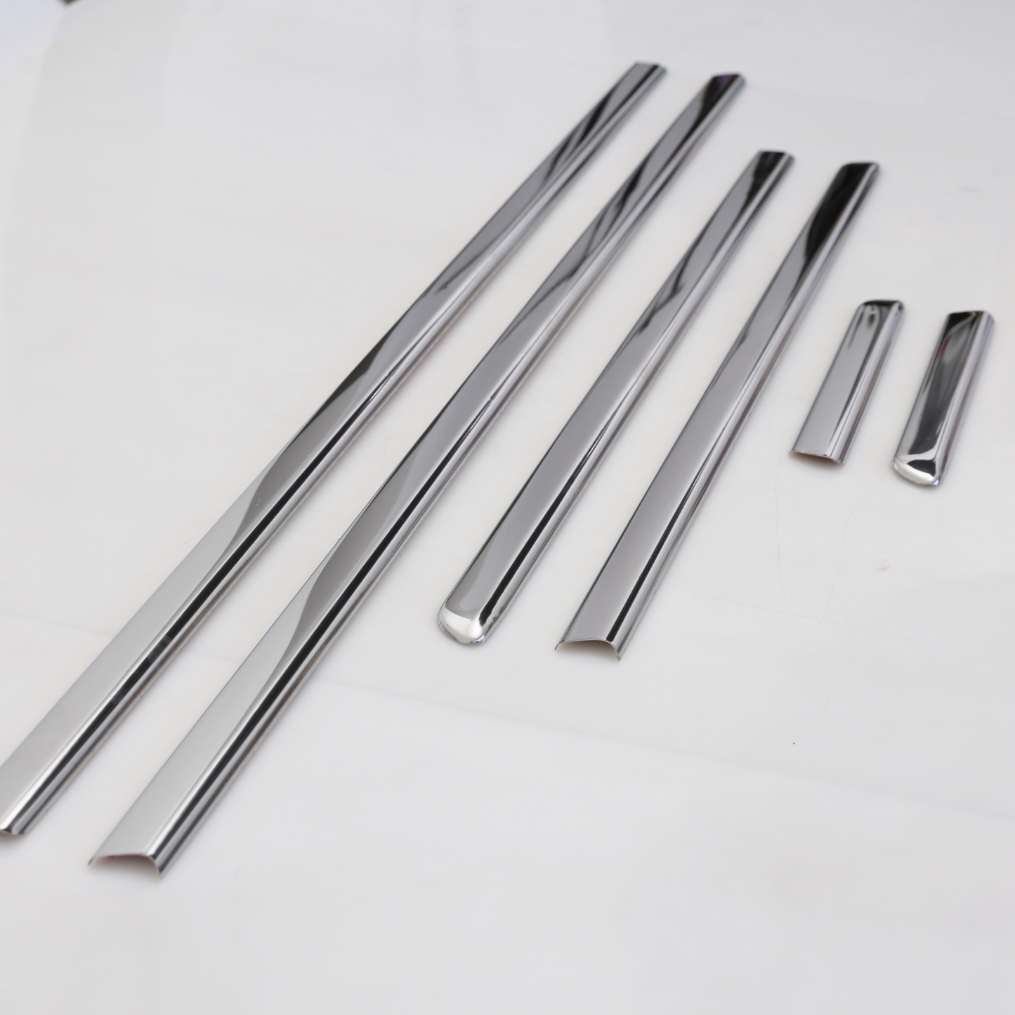 BMW E46 Chrome Coated Self-adhesive Trim 6pcs Door Line Body Molding Side