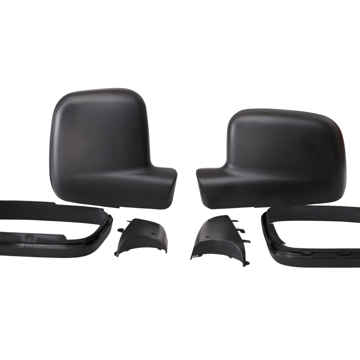 Pair Side Mirror Covers Cap for VW Transporter 5 / Caddy 2005-2010 (Set 6pcs)