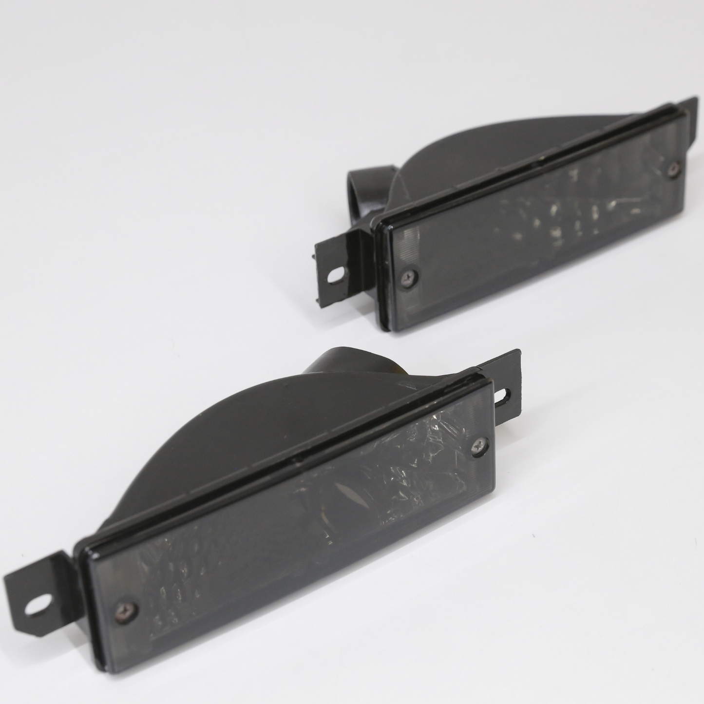Front Bumper Indicator Turn Lights Smoke Right & Left Set for BMW E30 1988–1991